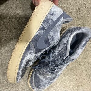 Nike Air Force 1 Low, Blue Velvet, 6Y or Women’s 7.5